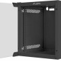Lanberg Επιτοίχια Καμπίνα Rack 6U 28x31x33.6cm Μαύρο WF10-2306-10B