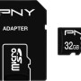 PNY Performance Plus microSDHC 32GB Class 10 U1 UHS-I με αντάπτορα