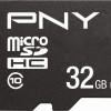 PNY Performance Plus microSDHC 32GB Class 10 U1 UHS-I με αντάπτορα