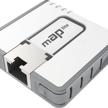 MikroTik mAP lite Access Point Wi‑Fi 4 Single Band (2.4GHz)