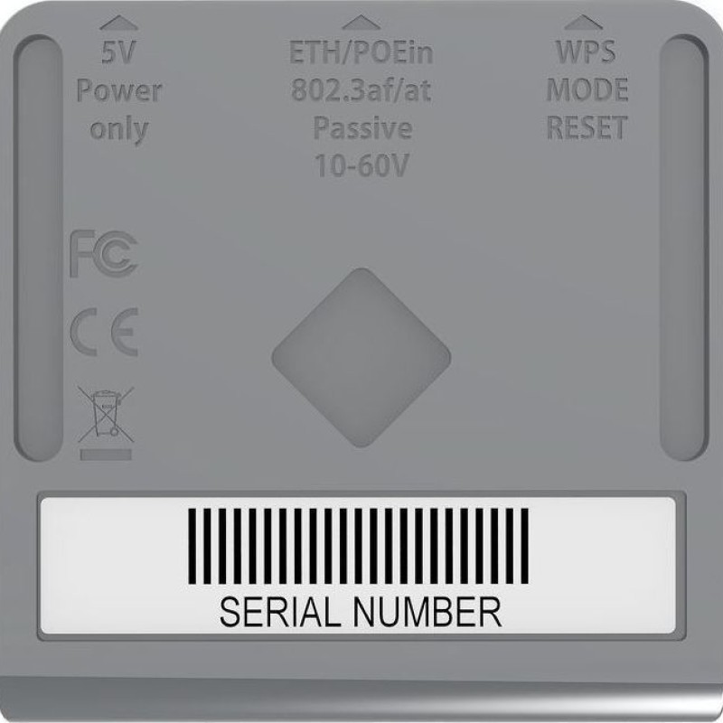 MikroTik mAP lite Access Point Wi‑Fi 4 Single Band (2.4GHz)