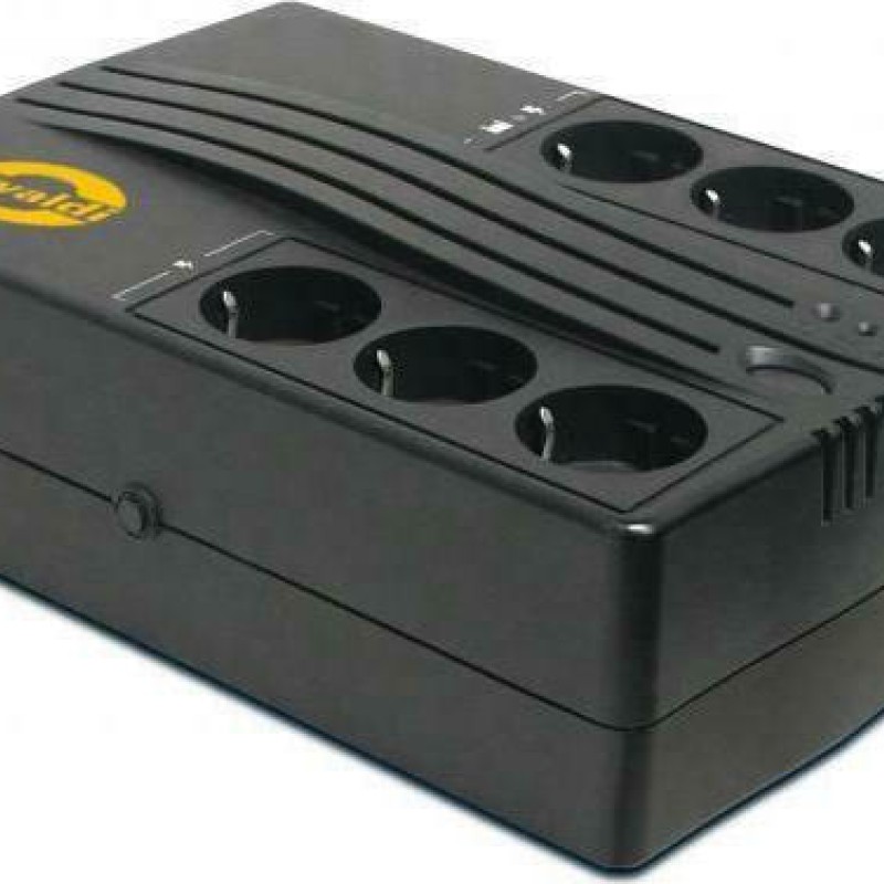 Orvaldi 750SP UPS Line-Interactive 750VA 450W με 6 Schuko Πρίζες