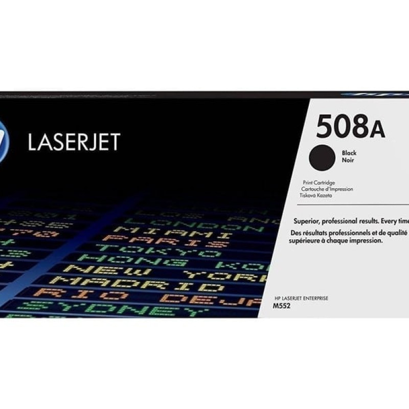 HP 508A Toner Laser Εκτυπωτή Μαύρο 6000 Σελίδων (CF360A)