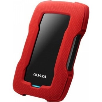 Adata HD330 USB 3.1 Εξωτερικός HDD 1TB 2.5\'\' Κόκκινο (AHD330-1TU31-CRD)