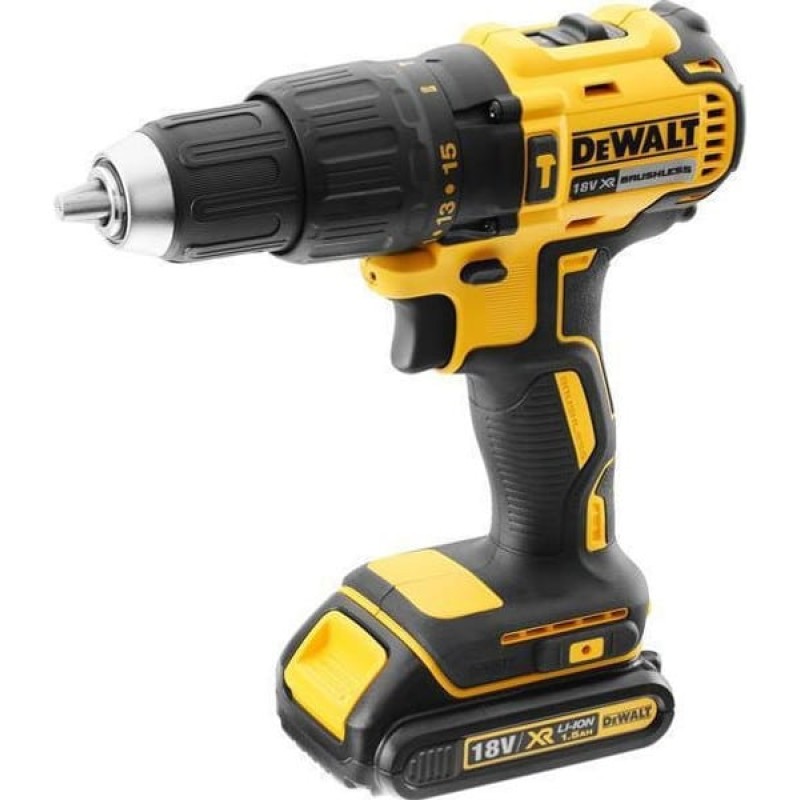 Dewalt DCD778S2T Κρουστικό Δραπανοκατσάβιδο Μπαταρίας 18V 2x1.5Ah (DCD778S2T-QW)