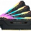 Corsair Vengeance RGB Pro 32GB DDR4 RAM με 4 Modules (4x8GB) και Ταχύτητα 3200 για Desktop (CMW32GX4M4C3200C16)