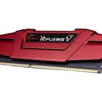 G.Skill Ripjaws V 32GB DDR4 RAM με 2 Modules (2x16GB) και Ταχύτητα 2666 για Desktop (F4-2666C15D-32GVR)