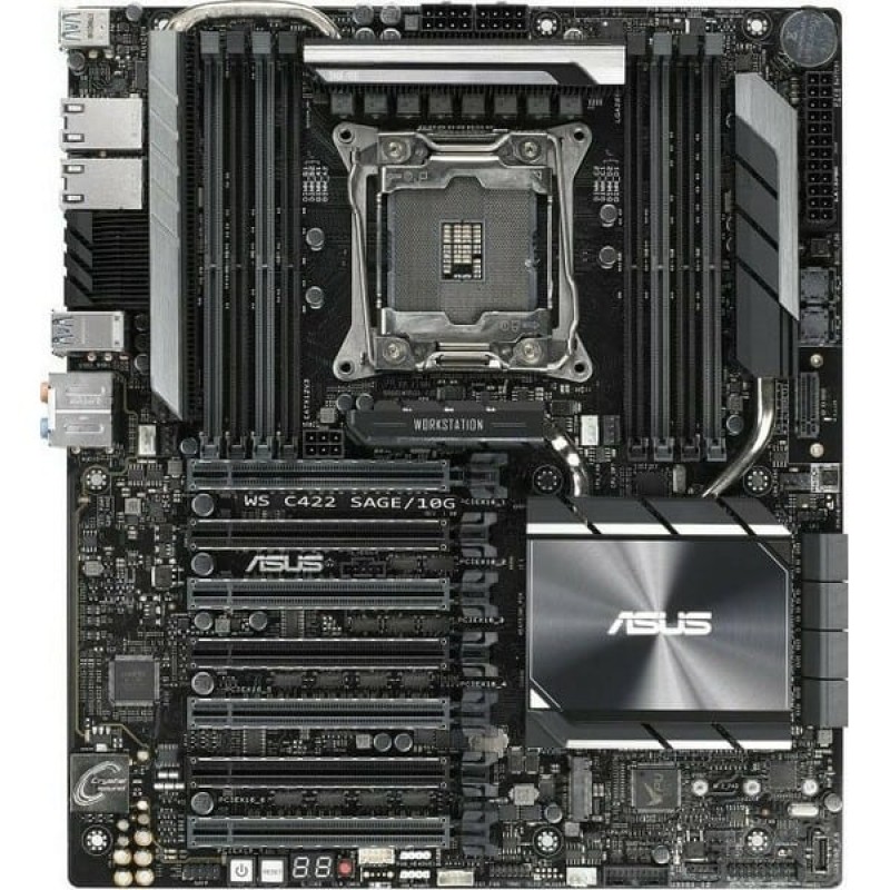 Asus WS C422 SAGE/10G Motherboard SSI CEB με Intel 2066 Socket (90SW00J0-M0EAY0)