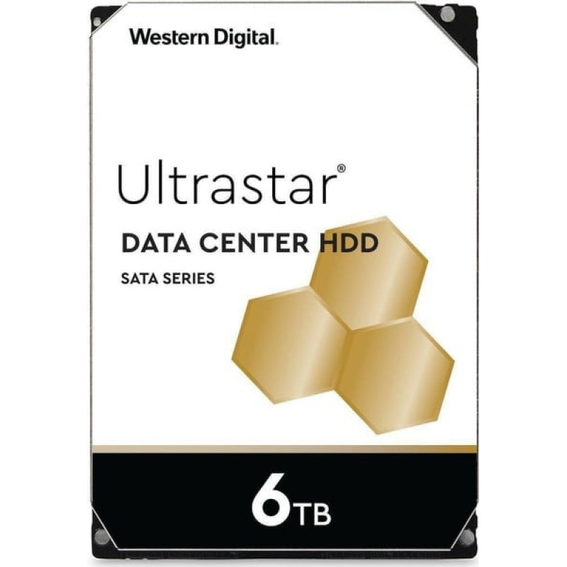 Western Digital Ultrastar DC HC310 6TB HDD Σκληρός Δίσκος 3.5\'\' SATA III 7200rpm με 256MB Cache για NAS / Server (0B36039)