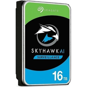Seagate Skyhawk AI Surveillance 16TB HDD Σκληρός Δίσκος 3.5\'\' SATA III 7200rpm με 256MB Cache για Server / NAS / Καταγραφικό (ST16000VE002)