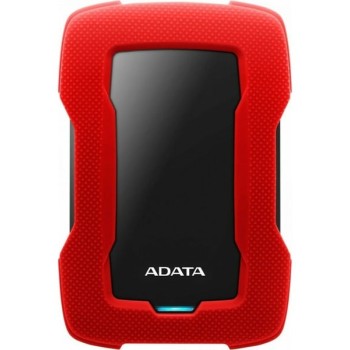 Adata HD330 USB 3.1 Εξωτερικός HDD 1TB 2.5\'\' Κόκκινο (AHD330-1TU31-CRD)