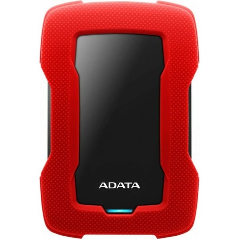 Adata HD330 USB 3.1 Εξωτερικός HDD 1TB 2.5\'\' Κόκκινο (AHD330-1TU31-CRD)