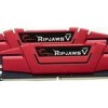 G.Skill Ripjaws V 32GB DDR4 RAM με 2 Modules (2x16GB) και Ταχύτητα 2666 για Desktop (F4-2666C15D-32GVR)