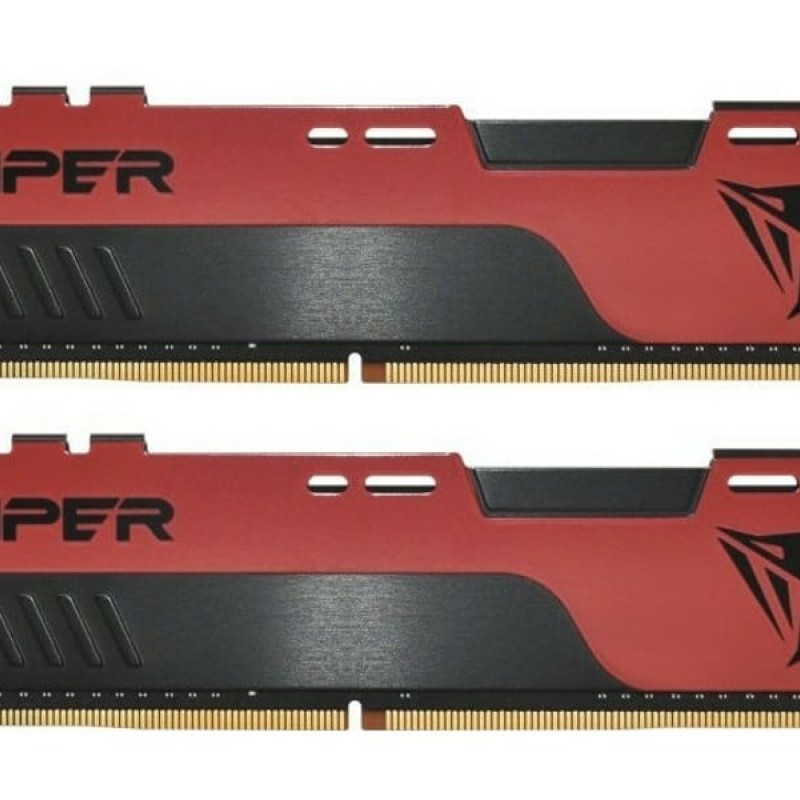 Patriot Viper Elite ΙΙ 16GB DDR4 RAM με 2 Modules (2x8GB) και Συχνότητα 3600MHz για Desktop (PVE2416G360C0K)