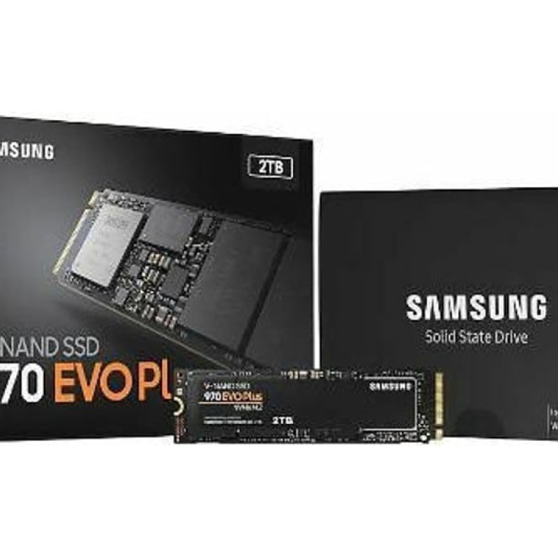 Samsung 970 Evo Plus SSD 2TB M.2 NVMe PCI Express 3.0 (MZ-V7S2T0BW)