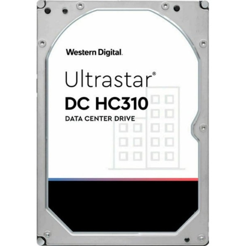 Western Digital Ultrastar DC HC310 6TB HDD Σκληρός Δίσκος 3.5\'\' SATA III 7200rpm με 256MB Cache για NAS / Server (0B36039)