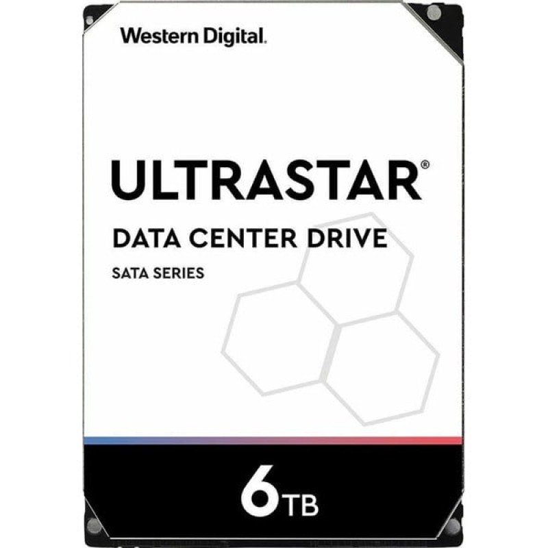 Western Digital Ultrastar DC HC310 6TB HDD Σκληρός Δίσκος 3.5\'\' SATA III 7200rpm με 256MB Cache για NAS / Server (0B36039)