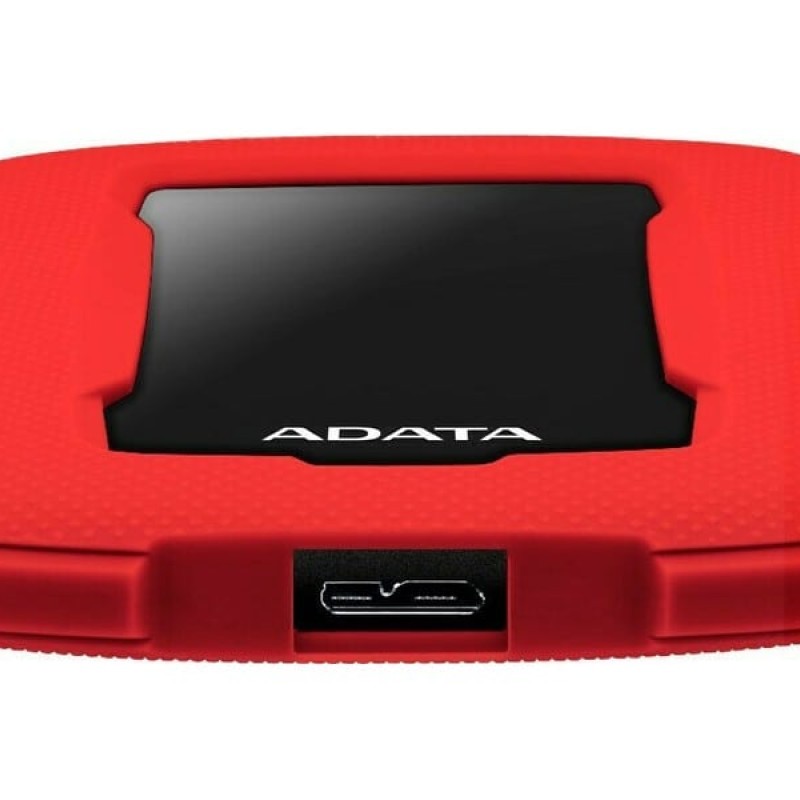 Adata HD330 USB 3.1 Εξωτερικός HDD 1TB 2.5\'\' Κόκκινο (AHD330-1TU31-CRD)