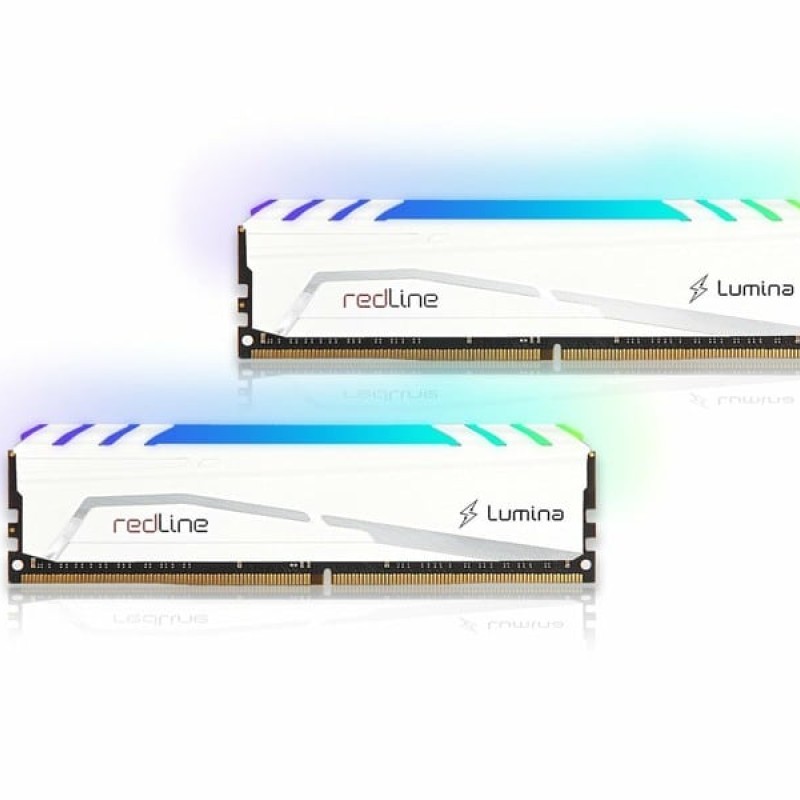 Mushkin Redline Lumina White 32GB DDR4 RAM με 2 Modules (2x16GB) και Συχνότητα 3600MHz για Desktop (MLB4C360JNNM16GX2)