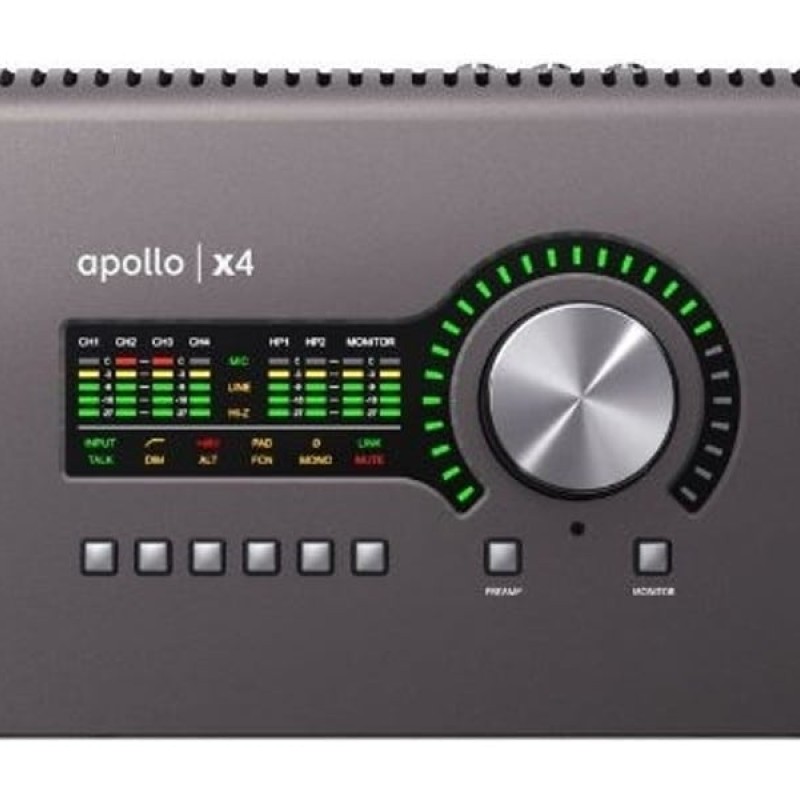Universal Audio Εξωτερική Επαγγελματική Κάρτα Ήχου Apollo X4 Συνδεσιμότητα Thunderbolt 3 Heritage Edition (UA APX4-HE)