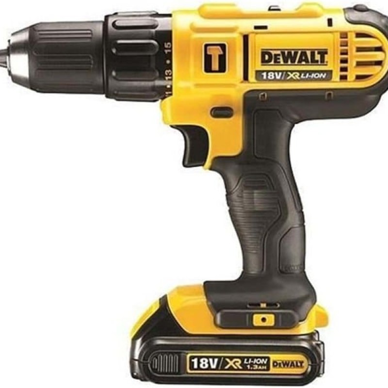 Dewalt DCD778S2T Κρουστικό Δραπανοκατσάβιδο Μπαταρίας 18V 2x1.5Ah (DCD778S2T-QW)