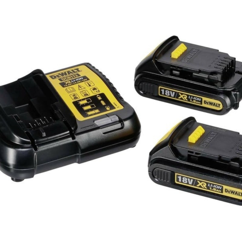 Dewalt DCD778S2T Κρουστικό Δραπανοκατσάβιδο Μπαταρίας 18V 2x1.5Ah (DCD778S2T-QW)