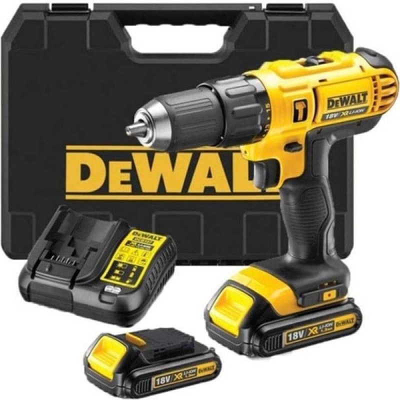 Dewalt DCD778S2T Κρουστικό Δραπανοκατσάβιδο Μπαταρίας 18V 2x1.5Ah (DCD778S2T-QW)