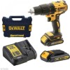 Dewalt DCD778S2T Κρουστικό Δραπανοκατσάβιδο Μπαταρίας 18V 2x1.5Ah (DCD778S2T-QW)