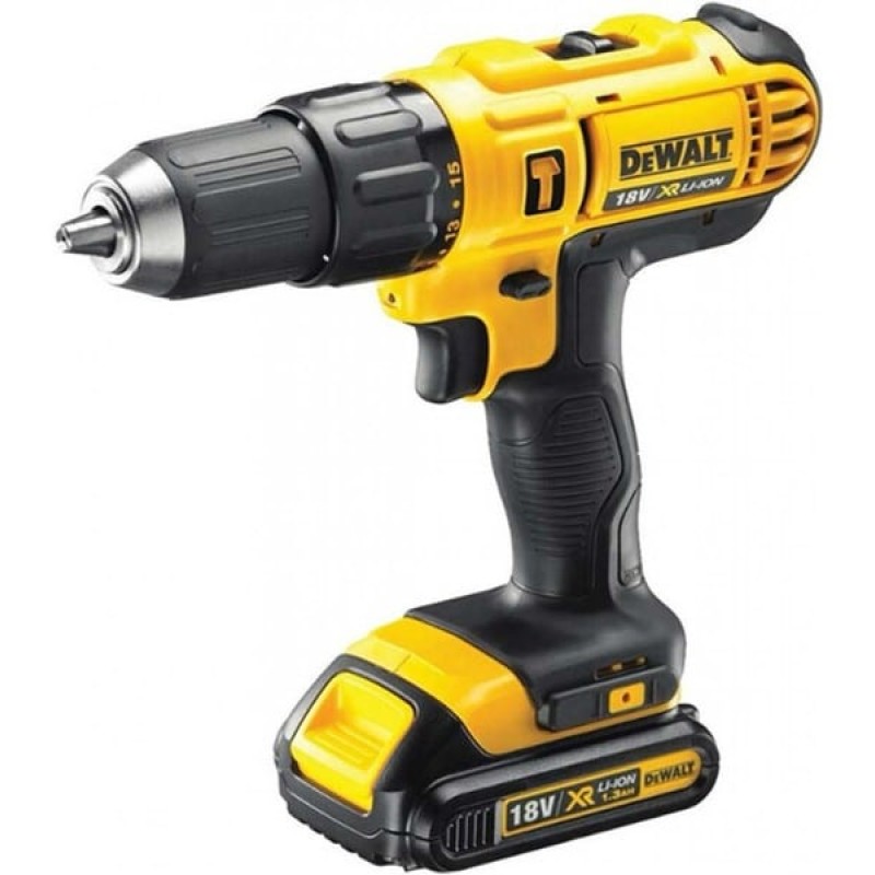 Dewalt DCD778S2T Κρουστικό Δραπανοκατσάβιδο Μπαταρίας 18V 2x1.5Ah (DCD778S2T-QW)