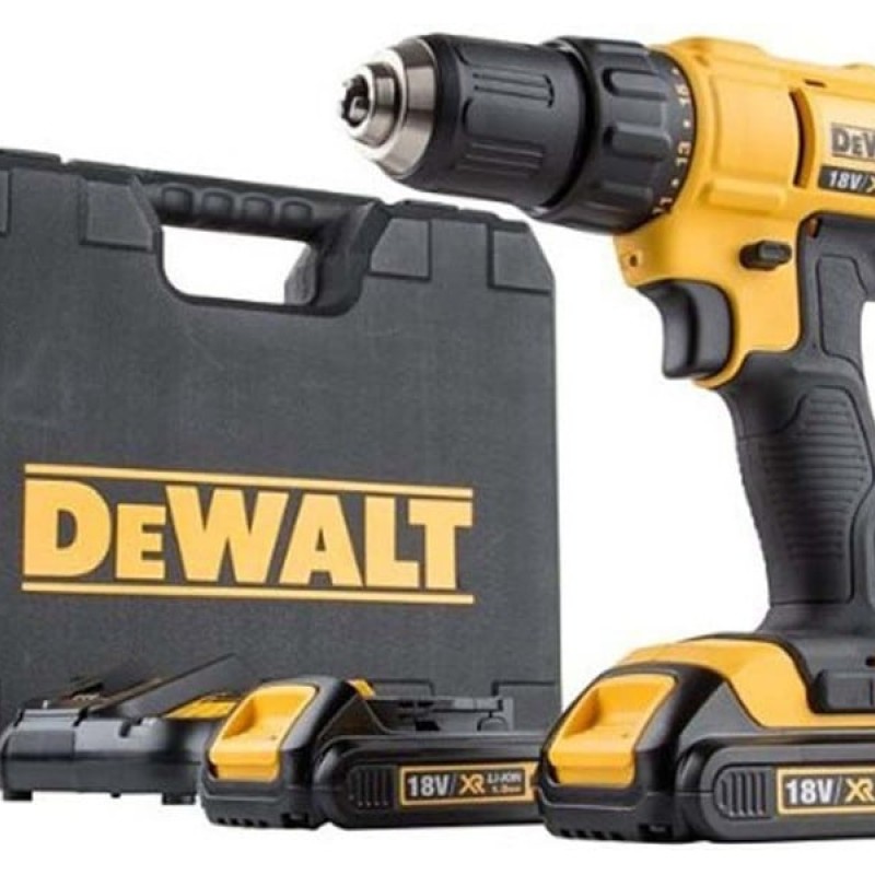 Dewalt DCD778S2T Κρουστικό Δραπανοκατσάβιδο Μπαταρίας 18V 2x1.5Ah (DCD778S2T-QW)