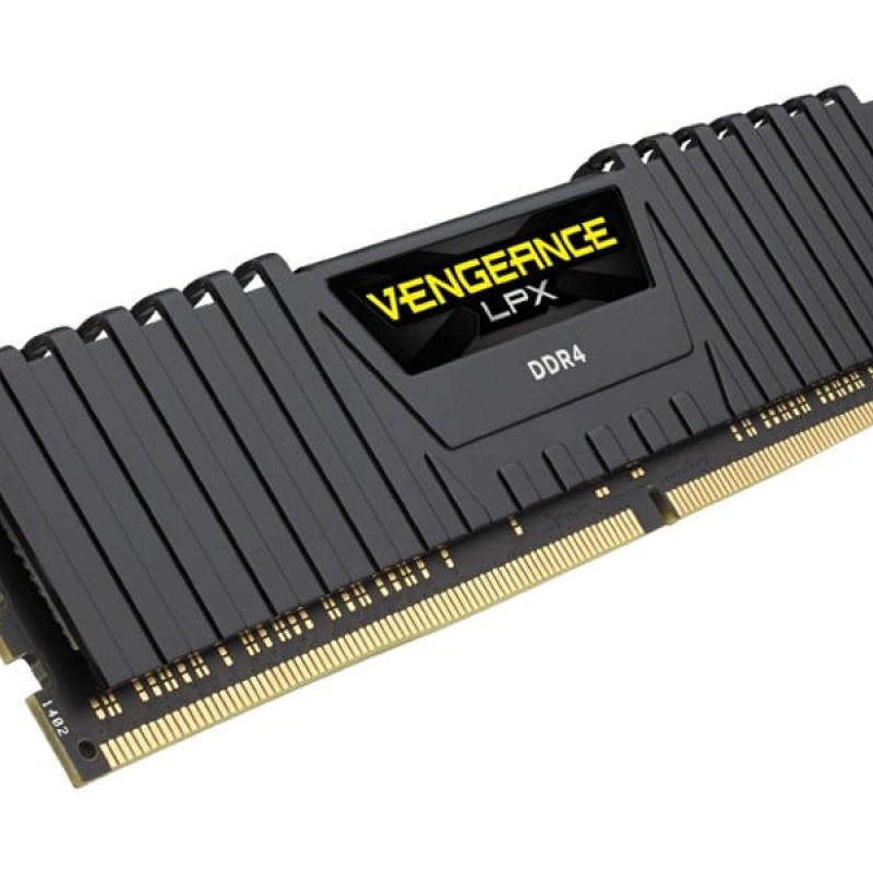 Corsair Vengeance LPX 64GB DDR4 RAM με 4 Modules (4x16GB) και Ταχύτητα 3200 για Desktop (CMK64GX4M4E3200C16)