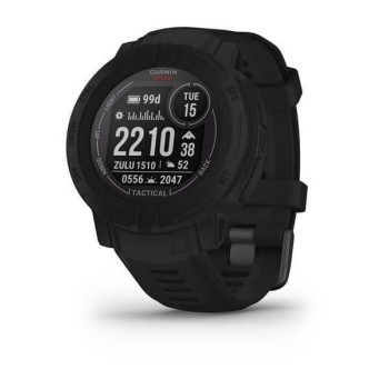 Garmin Instinct 2 Solar Tactical Edition 45mm Αδιάβροχο Smartwatch με Παλμογράφο (Black) (010-02627-03)