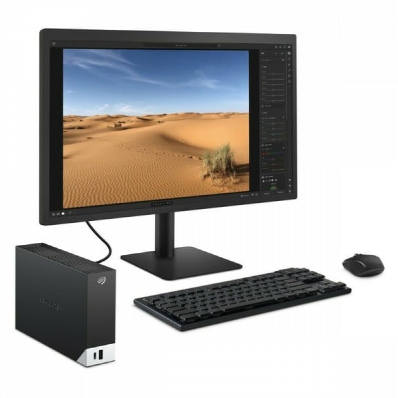 Seagate One Touch Hub USB 3.0 Εξωτερικός HDD 8TB 3.5\'\' Μαύρο (STLC8000400)