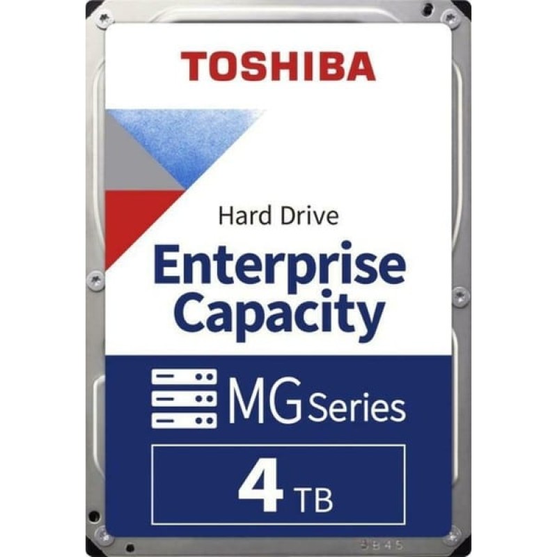 Toshiba Enterprise 4TB HDD Σκληρός Δίσκος 3.5\'\' SATA III 7200rpm για Server (MG08ADA400E)