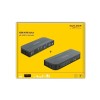 DeLock KVM Switch 4K 60 Hz with USB 3.0 and Audio για σύνδεση δύο υπολογιστών (11481)
