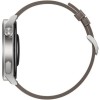 Huawei Watch GT 3 Pro Titanium 46mm Αδιάβροχο με Παλμογράφο (Gray Leather) (55028467)