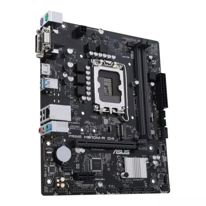 Asus Prime H610M-R D4 Motherboard Micro ATX με Intel 1700 Socket (90MB1B40-M0ECY0)