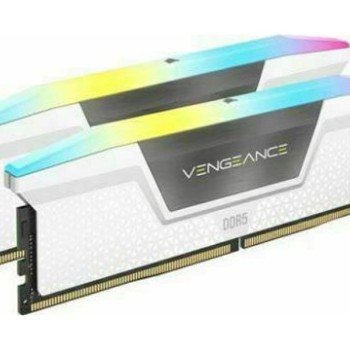 Corsair Vengeance 32GB DDR5 RAM με 2 Modules (2x16GB) και Συχνότητα 6200MHz για Desktop (CMH32GX5M2B6200C36W)