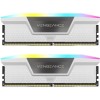 Corsair Vengeance 32GB DDR5 RAM με 2 Modules (2x16GB) και Συχνότητα 6200MHz για Desktop (CMH32GX5M2B6200C36W)