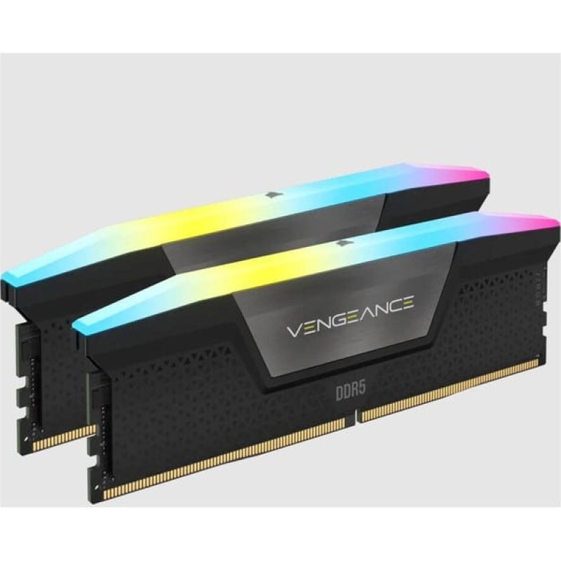 Corsair Vengeance 32GB DDR5 RAM με 2 Modules (2x16GB) και Ταχύτητα 6000 για Desktop (CMH32GX5M2D6000C36)