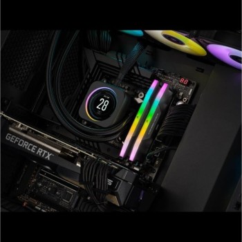 Corsair Vengeance 32GB DDR5 RAM με 2 Modules (2x16GB) και Ταχύτητα 6000 για Desktop (CMH32GX5M2D6000C36)