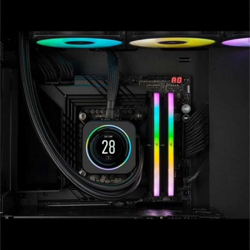 Corsair Vengeance 32GB DDR5 RAM με 2 Modules (2x16GB) και Ταχύτητα 6000 για Desktop (CMH32GX5M2D6000C36)