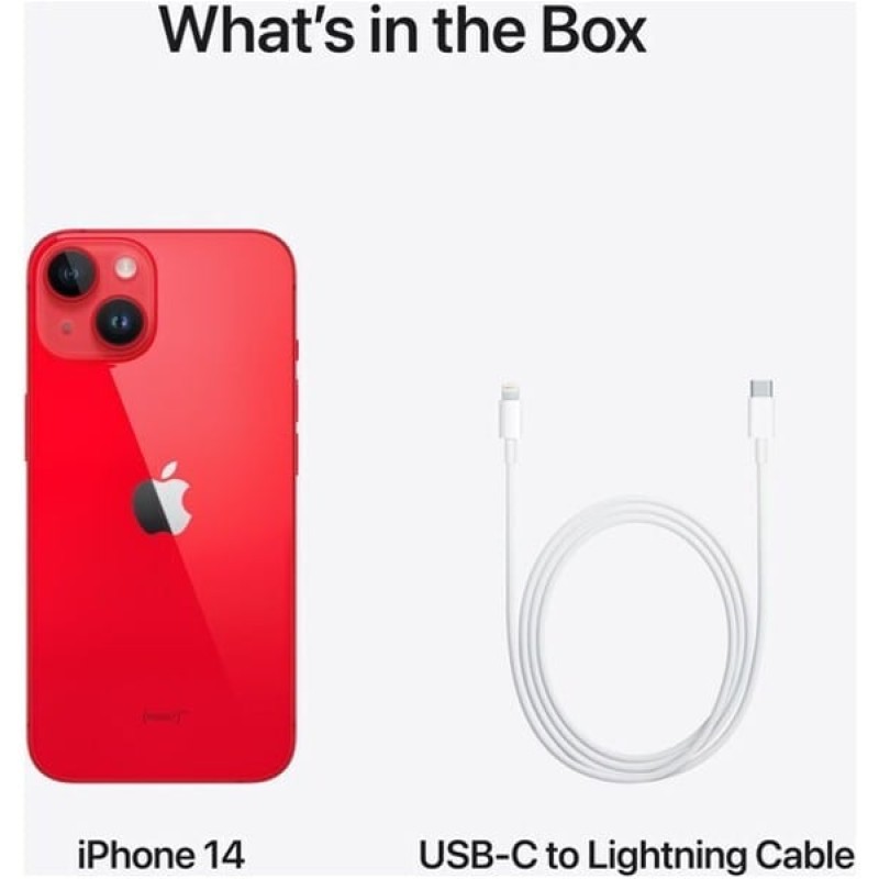 Apple iPhone 14 5G (6GB/512GB) Product Red 