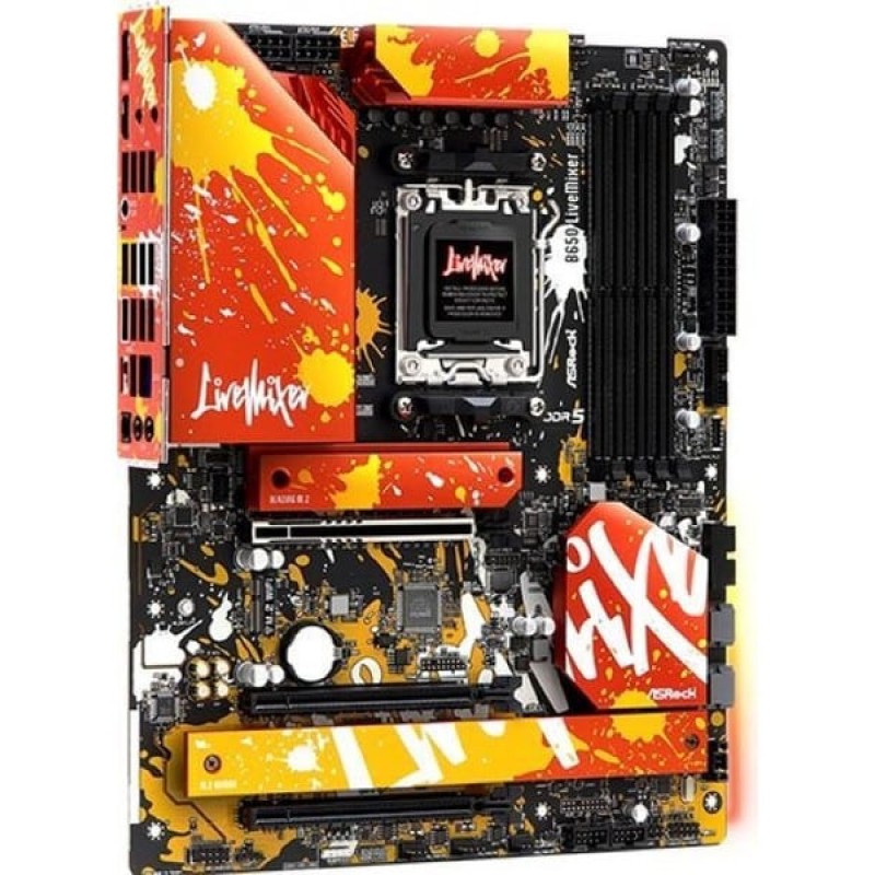 Asrock B650 LiveMixer Motherboard ATX με AMD AM5 Socket (90-MXBJ50-A0UAYZ)