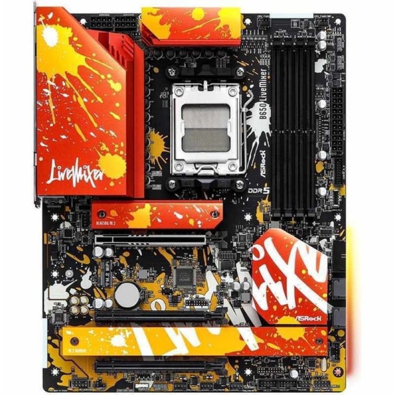 Asrock B650 LiveMixer Motherboard ATX με AMD AM5 Socket (90-MXBJ50-A0UAYZ)