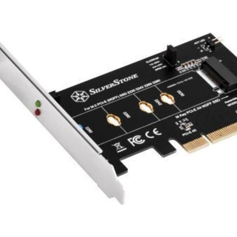 Silverstone Κάρτα PCIe σε θύρες M.2