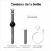 Google Pixel Watch Stainless Steel 41mm με eSIM και Παλμογράφο (Polished Silver case/Charcoal Active band) (GA04303-DE)