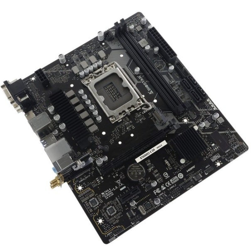 Biostar B760MX2-E D4 Ver. 6.0 Motherboard Micro ATX με Intel 1700 Socket (B760MX2E)