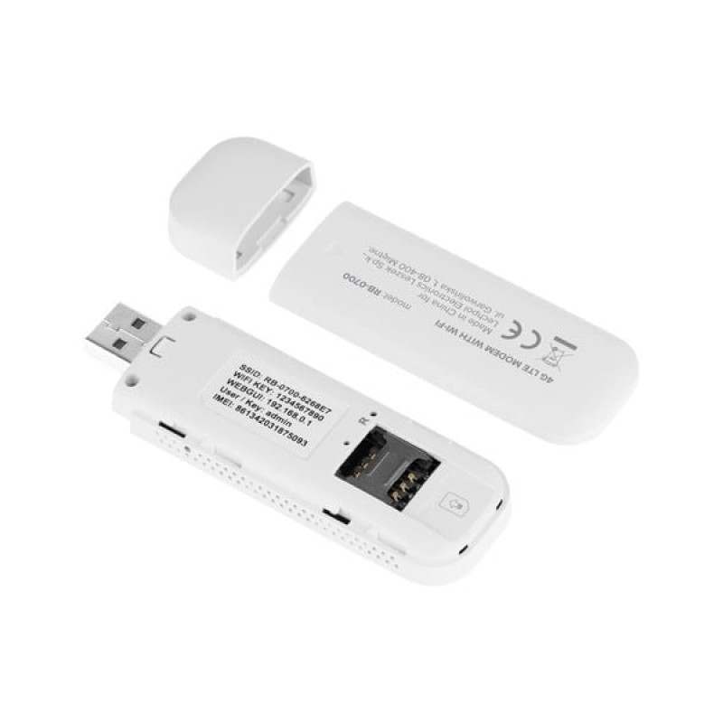 Rebel RB-0700 Ασύρματο 4G Mobile Router Wi‑Fi 4