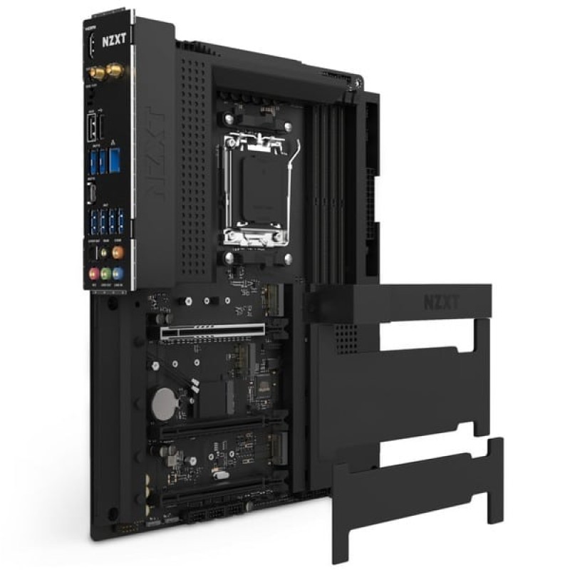 NZXT N7 B650E Matte Black Motherboard ATX με AMD AM5 Socket (N7-B65XT-B1)